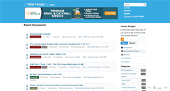 Desktop Screenshot of forum.gsa-online.de